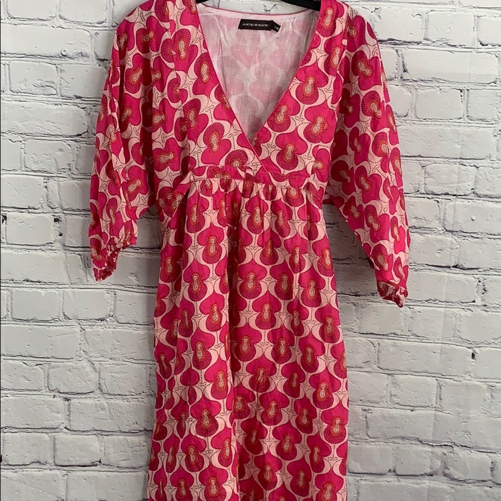 Antik batik knee length dress